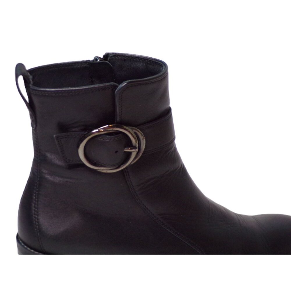 🆕PAUL GREEN Vanessa Block Heel Ankle Bootie Boot 8 Black - Picture 11 of 16